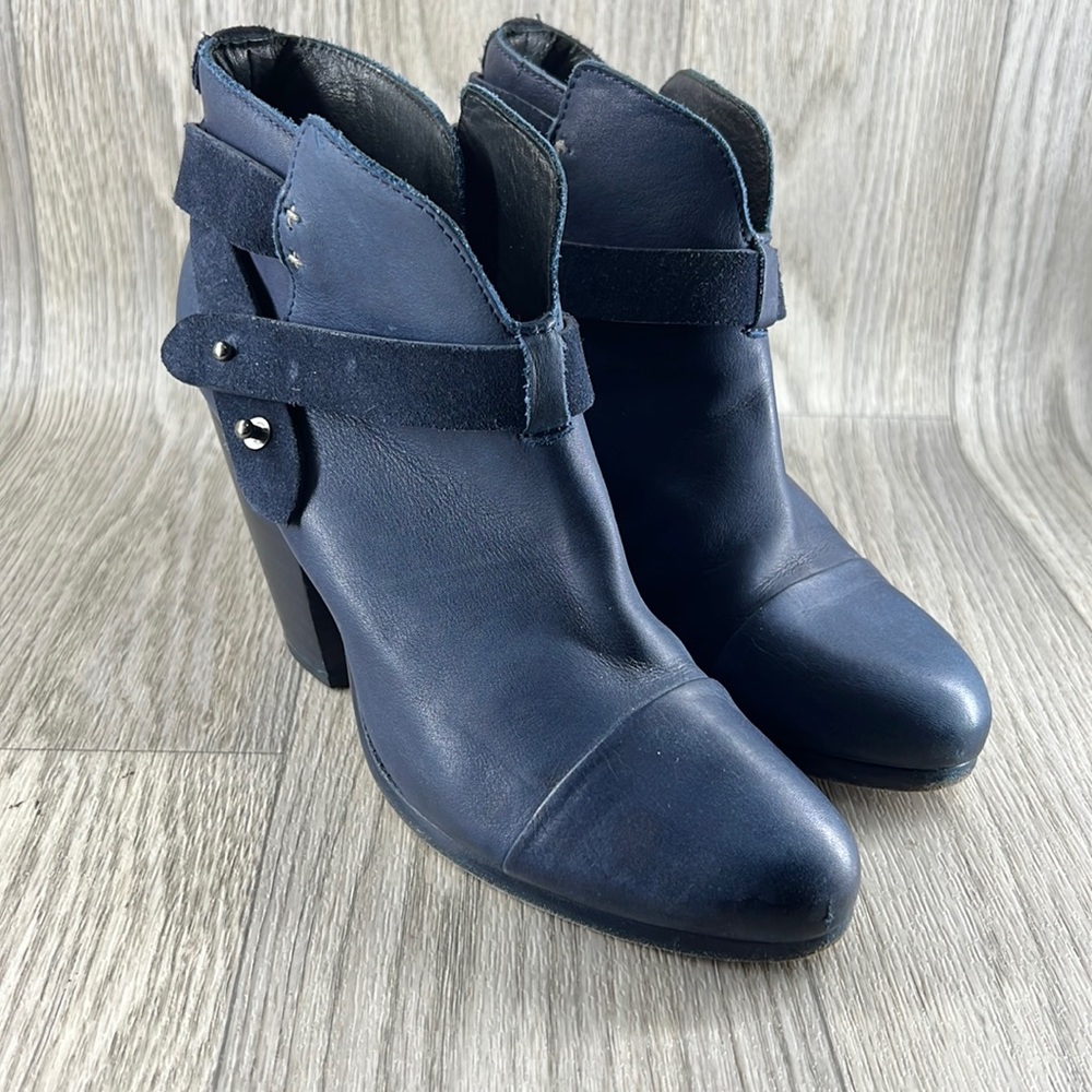 Rag & Bone Harrow Leather Ankle Boots